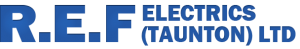 REF electrics Logo